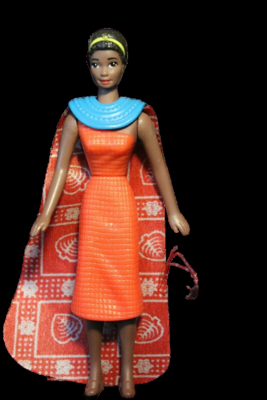 McDonald's 1995 Kenyan Christie Barbie Doll Toy #2